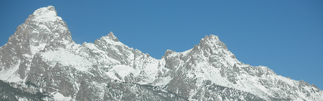 Grand Teton, at 13,775 feet, is the highest mountain in Grand Teton National Park in the Rocky Mountains of North America.